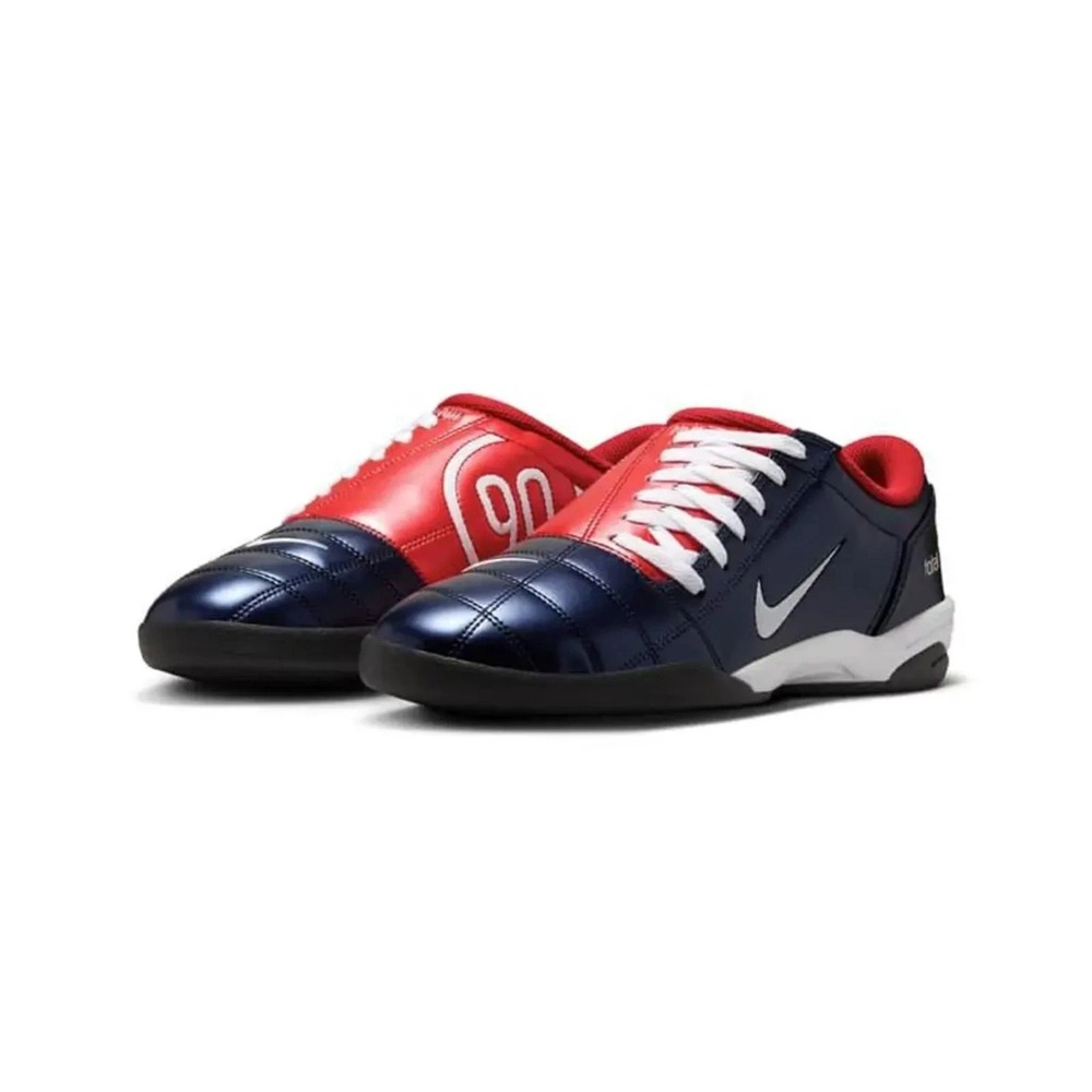 Mens Size 10.5 - Nike TOTAL 90  Midnight Navy/Red/Black/White Shoes II7631-400